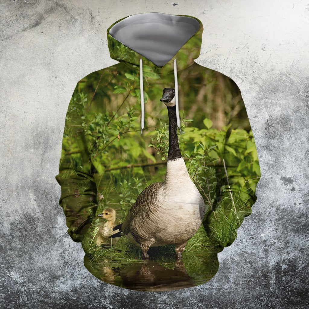 3D All Over Printed Goose T-shirt Hoodie - Amaze Style™-Apparel