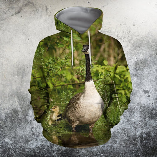 3D All Over Printed Goose T-shirt Hoodie - Amaze Style™-Apparel