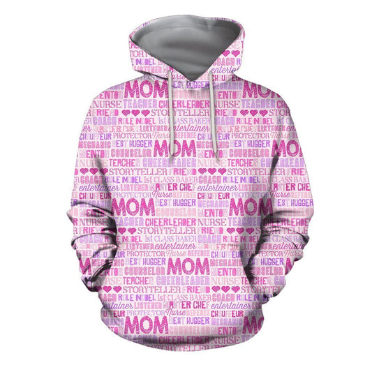 3D All Over Happy Mother's Day Quote Hoodie - Amaze Style™-Apparel