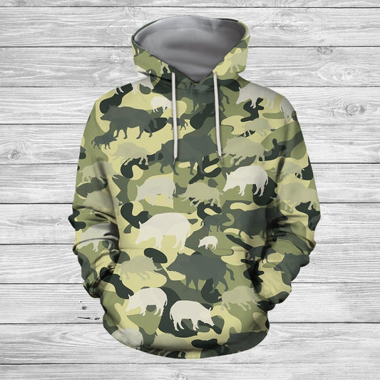 3D All Over Printed Camo Boar - Amaze Style™-Apparel