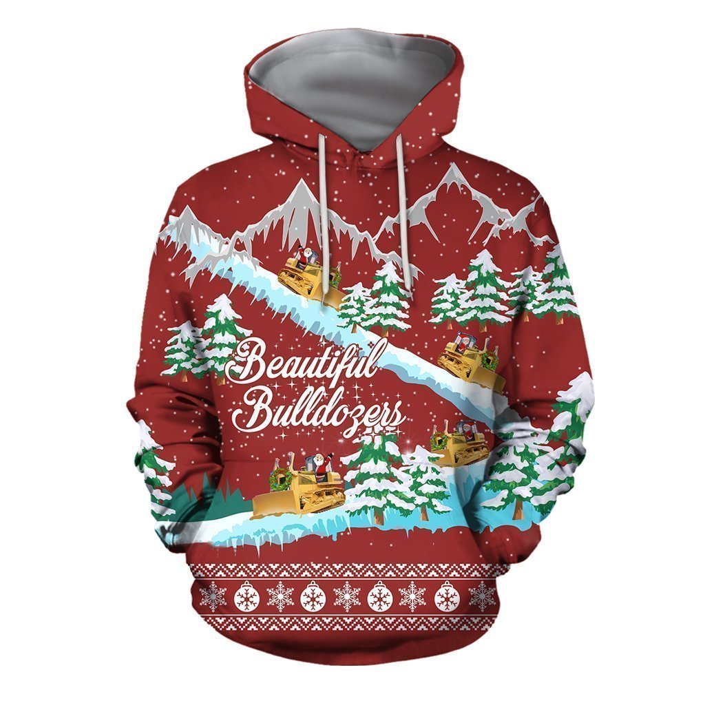 3D All Over Printed Bulldozers-Apparel-6teenth World-Hoodie-S-Vibe Cosy™