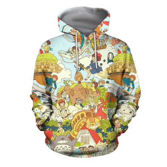 3D All Over Print Anime Japan Hoodie - Amaze Style™-Apparel