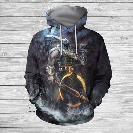 3D All Over Printed Viking Warrior Clothes - Amaze Style™-Apparel
