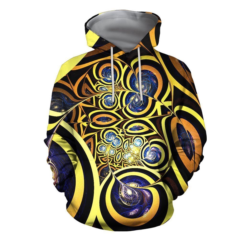 3D All Over Print Horus Eyes Motif Hoodie - Amaze Style™-Apparel