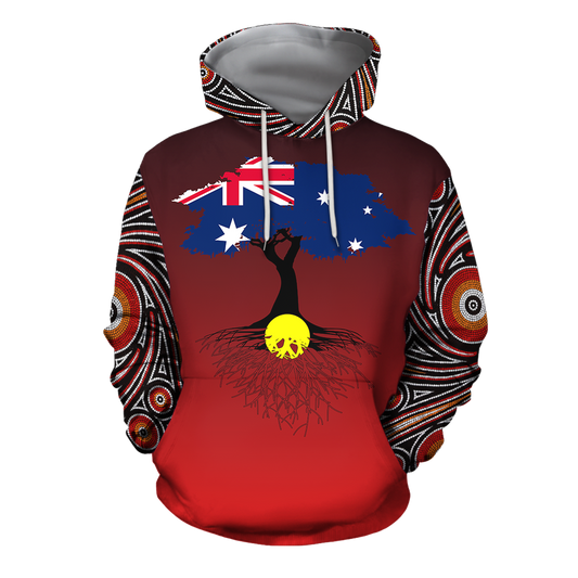 Australia Aboriginal 3D All Over Printed Hoodie Shirts JJ040402 - Amaze Style™-Apparel