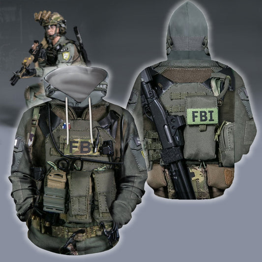 3D All Over Printed U.S FBI Team - Amaze Style™-Apparel