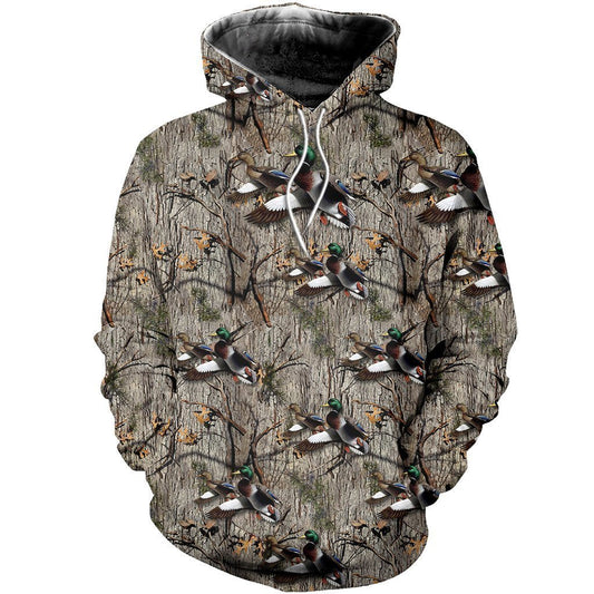 3D All Over Printed Hunting Duck Shirts - Amaze Style™-Apparel