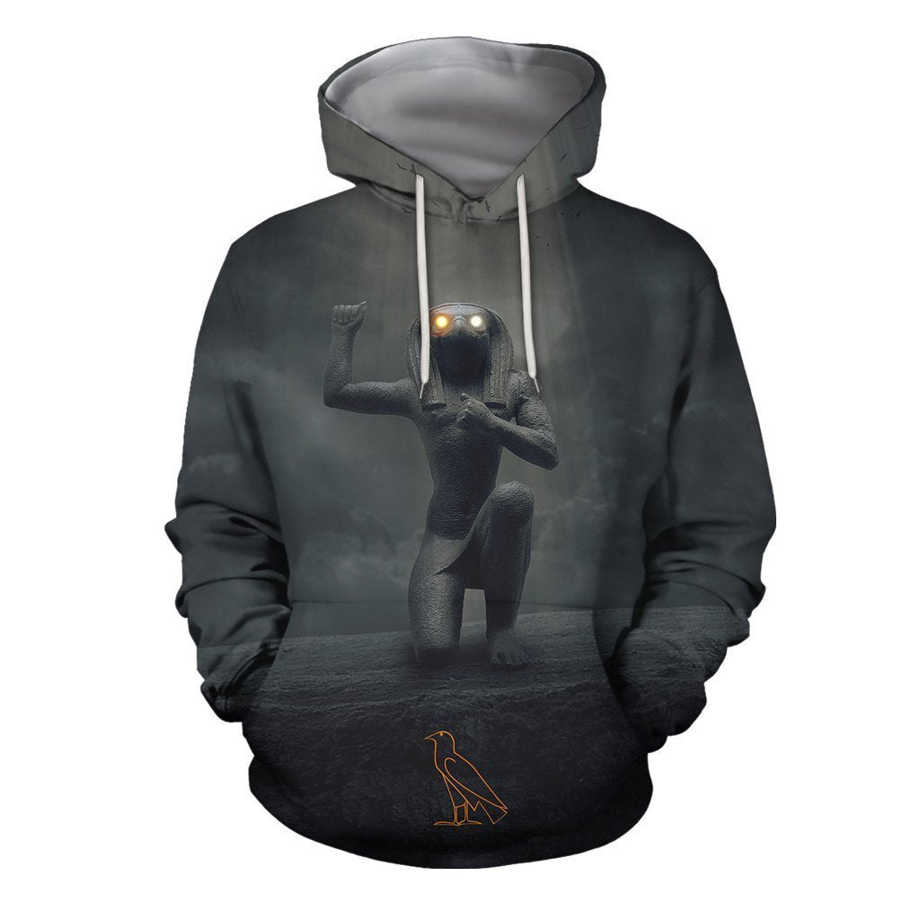 3D All Over Print Horus The Darkness Hoodie - Amaze Style™-Apparel