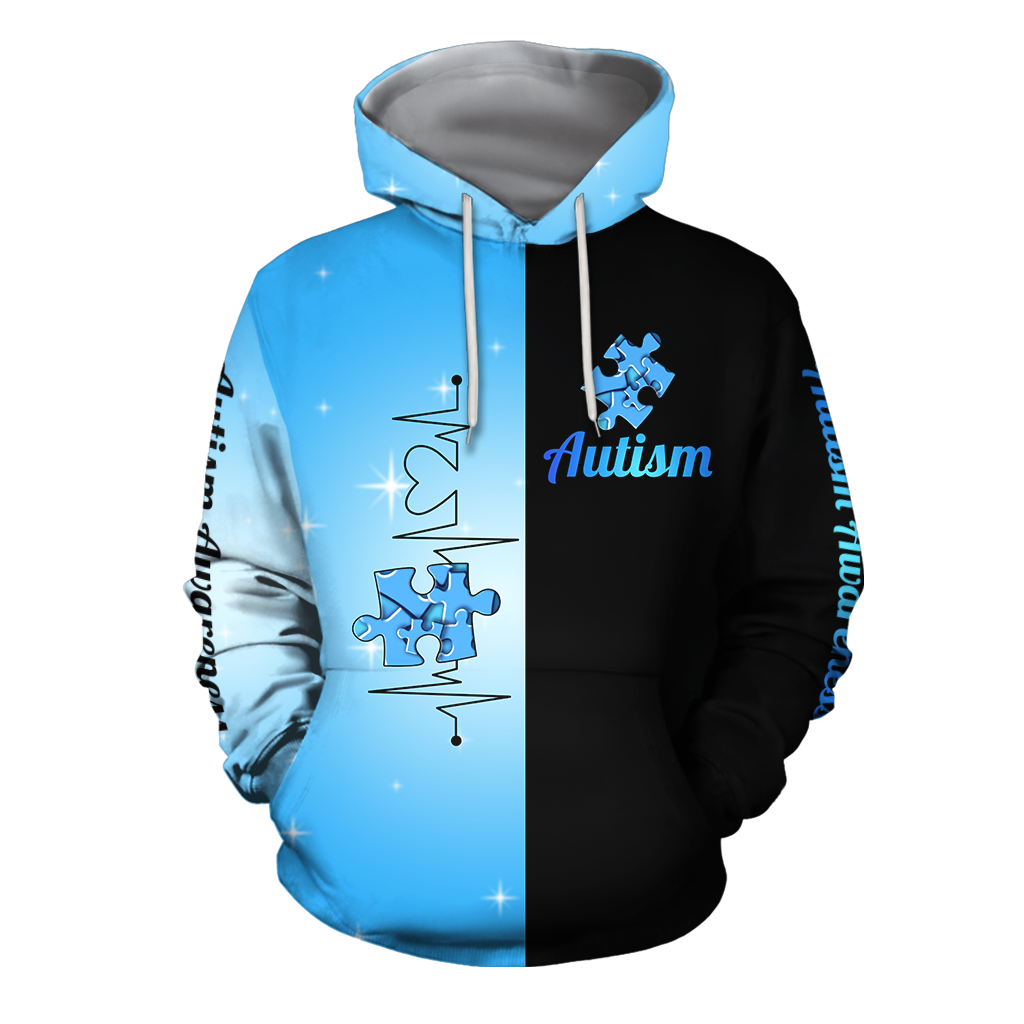 3D All Over Printed Shirts Autism Awareness JJ080201 - Amaze Style™-Apparel