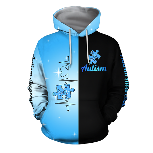 3D All Over Printed Shirts Autism Awareness JJ080201 - Amaze Style™-Apparel