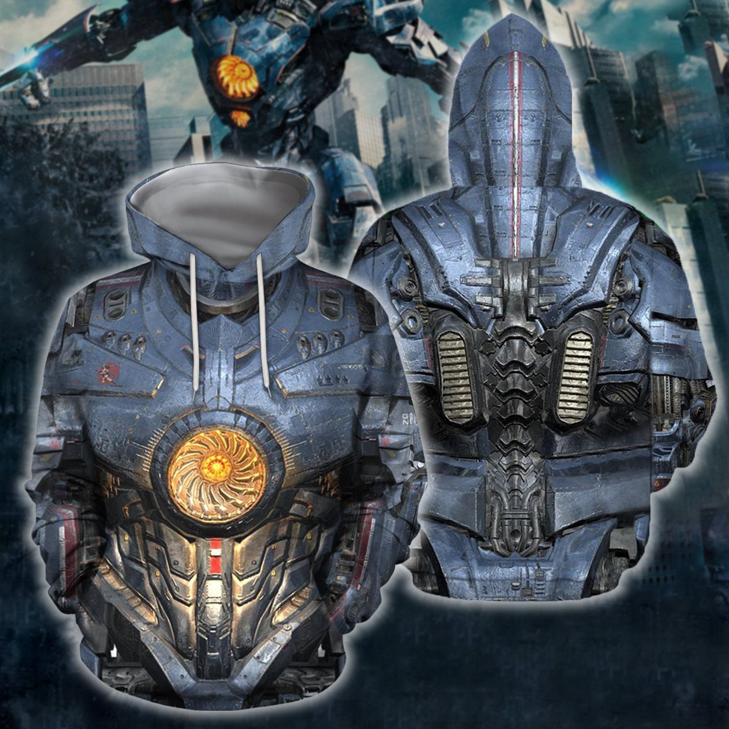 3D All Over Printed Pacific Rim Armor - Amaze Style™-Apparel