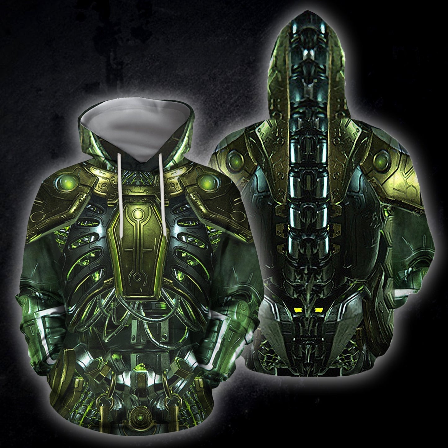 3D All Over Printed Necrons Cover - Amaze Style™-Apparel