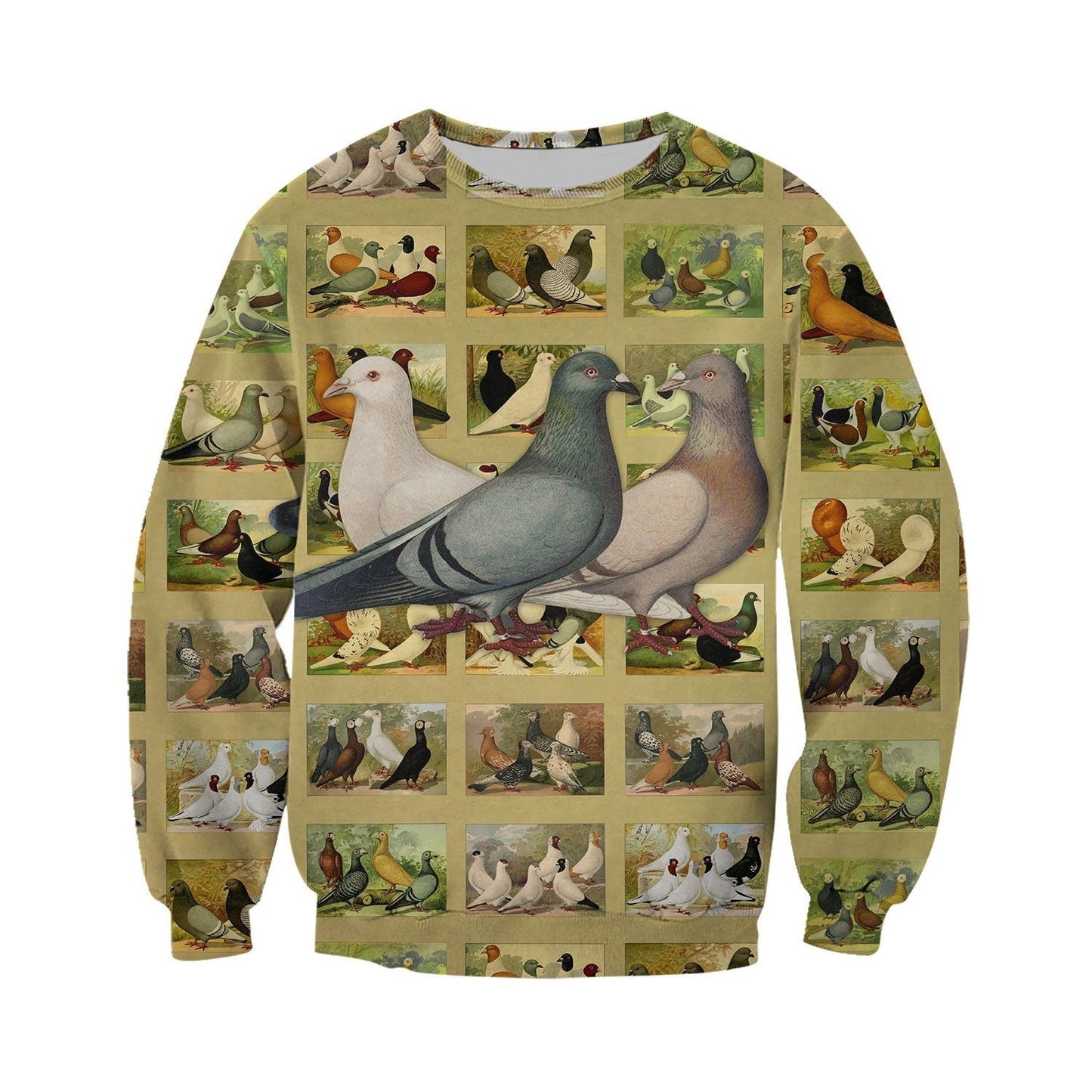 3D All Over Printed Beautiful Dove Hoodie - Amaze Style™-Apparel