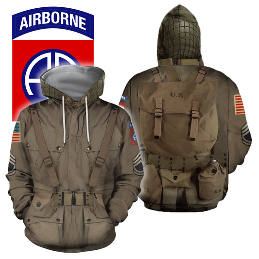3D All Over Printed 82nd Airborne Division WW2 - Amaze Style™-Apparel