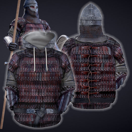 3D All Over Printed Vikings Armor Tops HP699 - Amaze Style™-Apparel