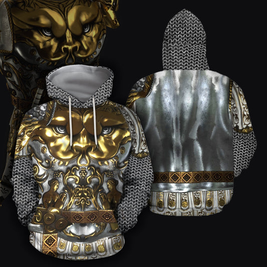 3D All Over Printed King Armor Tops - Amaze Style™-Apparel