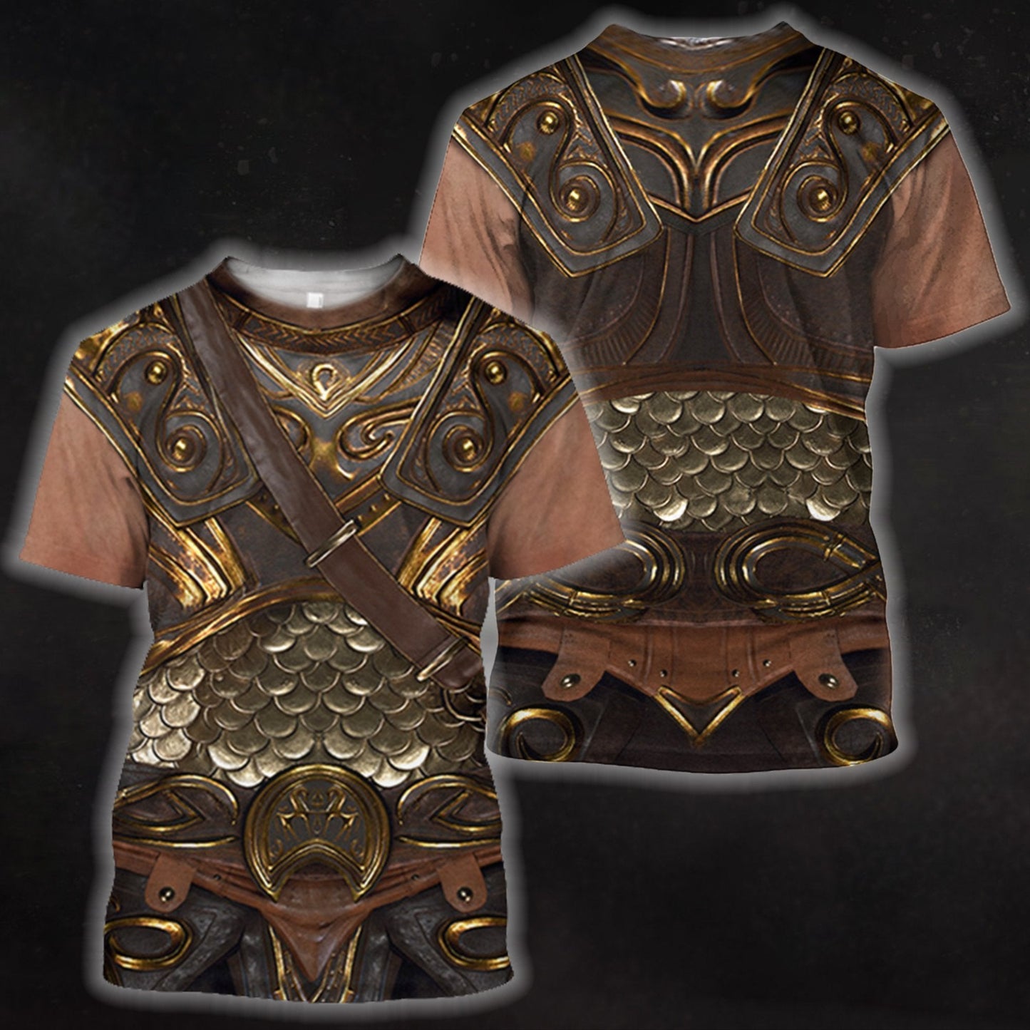 3D All Over Printed Breastplate 2 Hoodie - Amaze Style™-Apparel