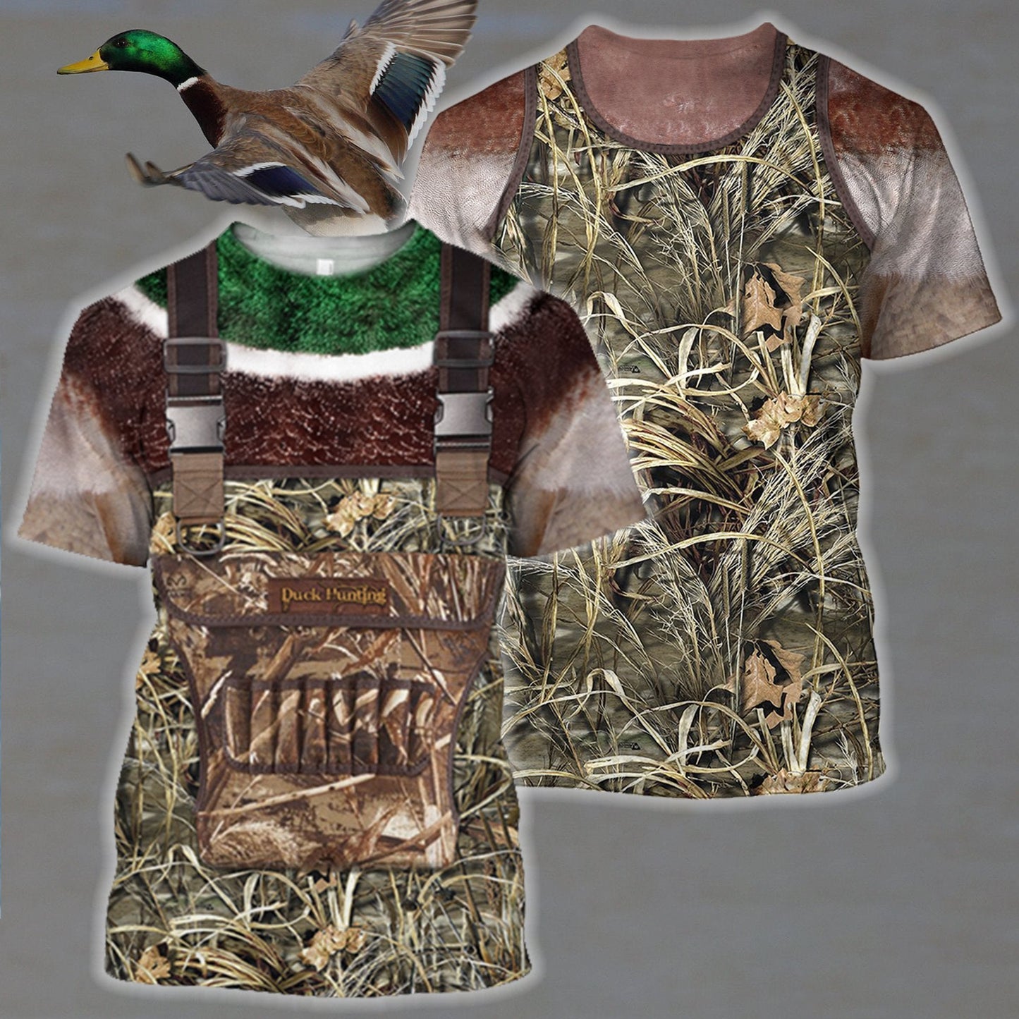 3D All Over Printed Duck Hunting Camo Outfit Cover - Amaze Style™-Apparel