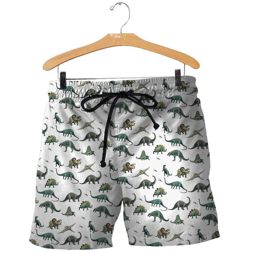 3D All Over Printed Dinosaur Montage Shirts and Shorts - Amaze Style™-3D All Over Printed Clothes