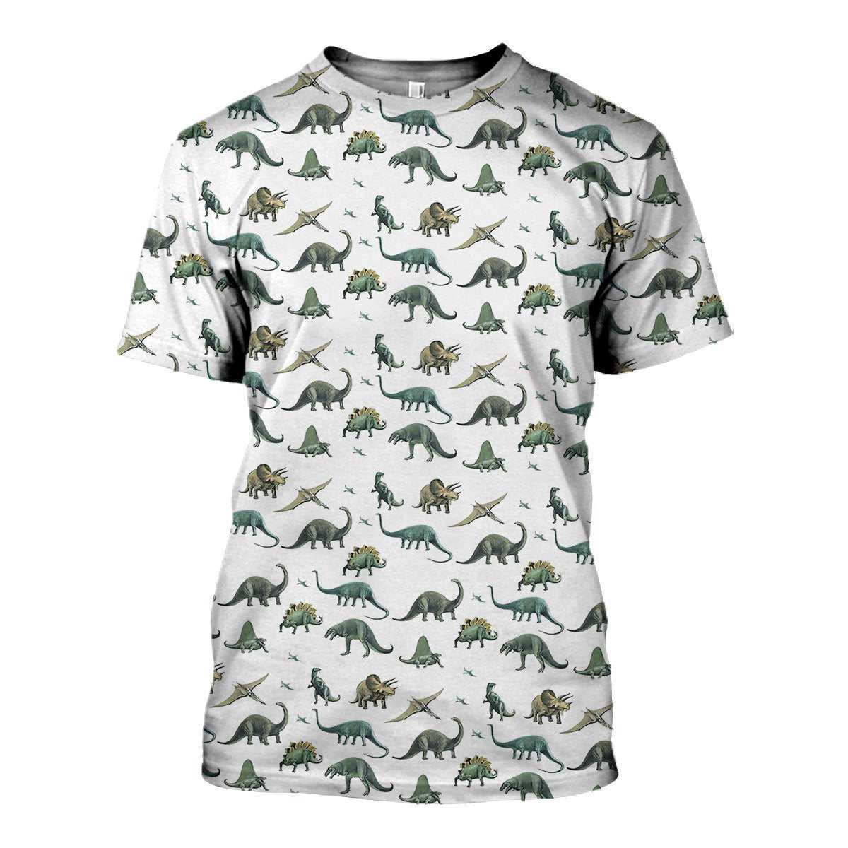 3D All Over Printed Dinosaur Montage Shirts and Shorts - Amaze Style™-3D All Over Printed Clothes
