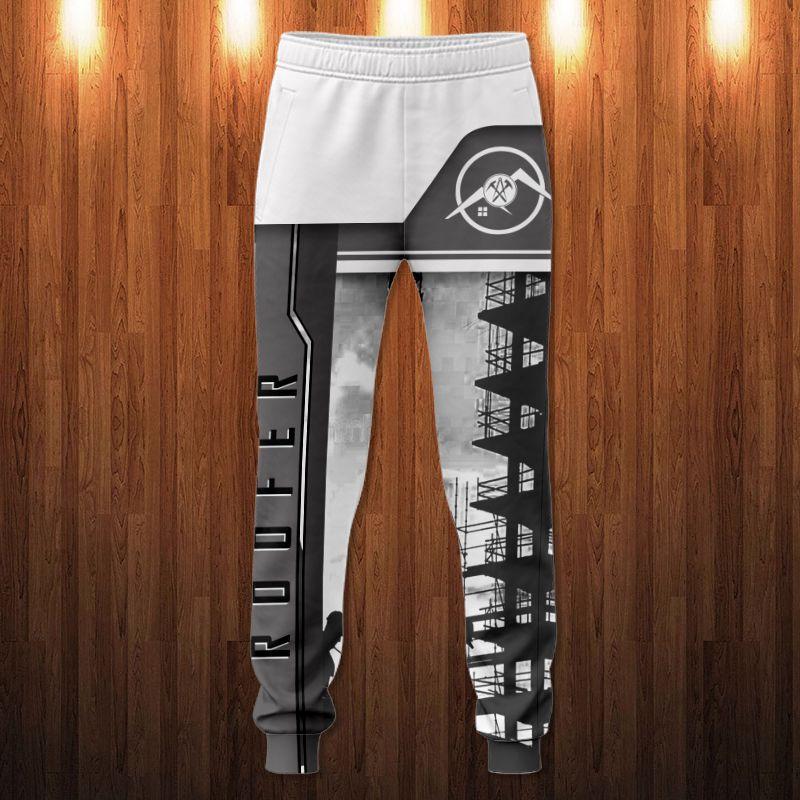 The Roofer Man Green 3D All Over Printed Shirts For Men