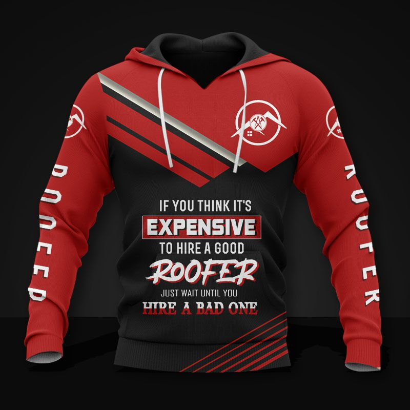 The Roofer Man 3D All Over Printed Shirts For Men