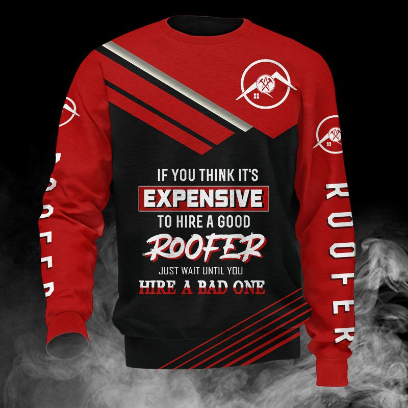The Roofer Man 3D All Over Printed Shirts For Men