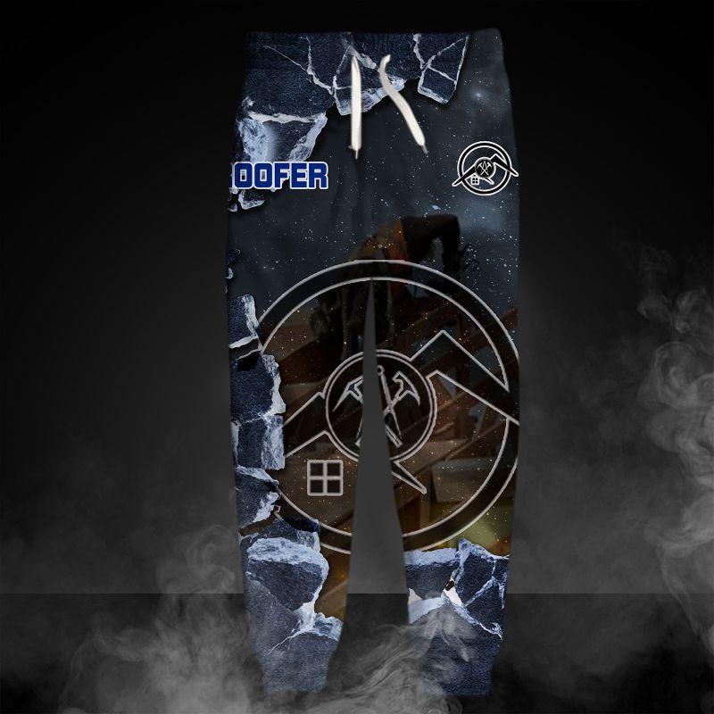 The Roofer Man Green 3D All Over Printed Shirts For Men