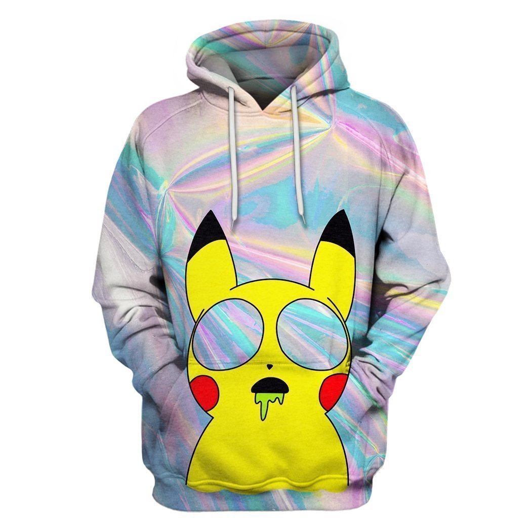3D All Over Print Hologram-Pika-Men Shirt-Apparel-6teenth World-Hoodie-S-Vibe Cosy™