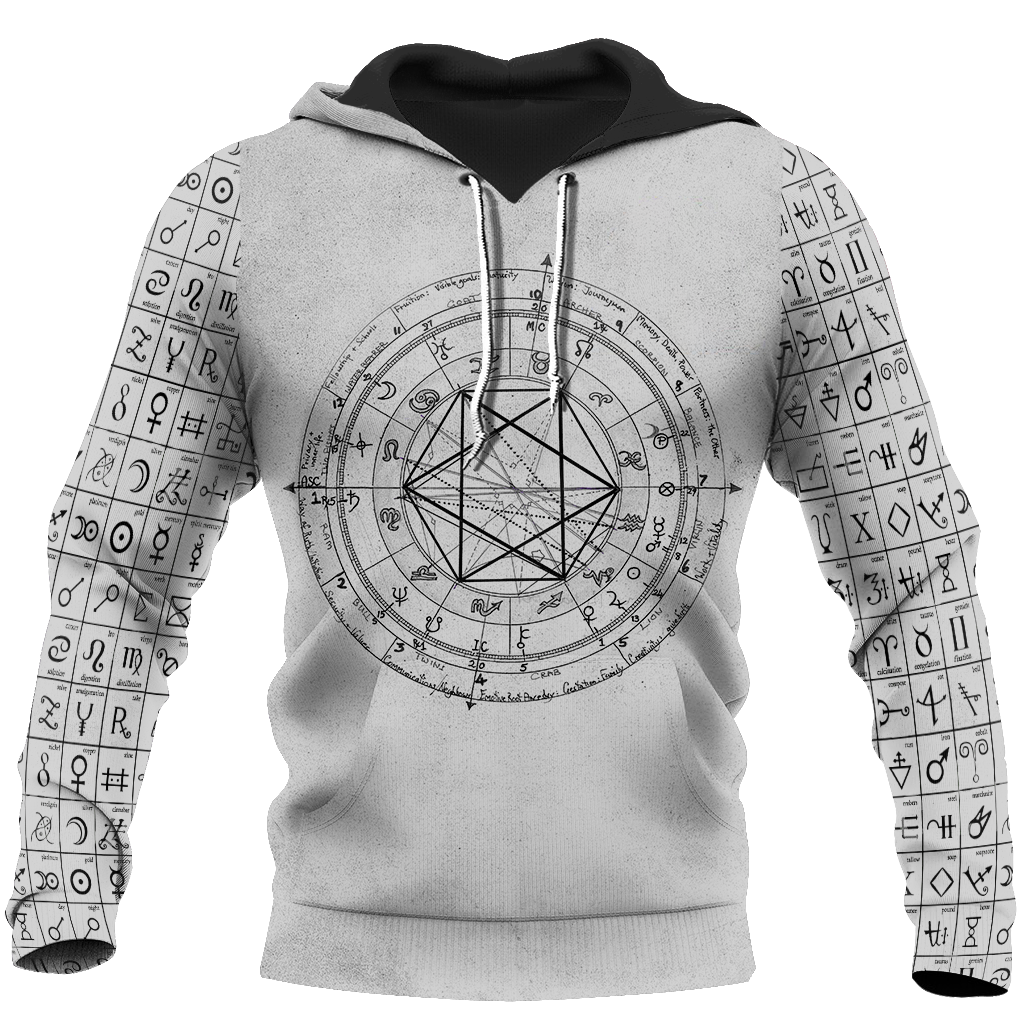 Alchemy Birth Chart 3D All Over Printed Shirts Hoodie JJ160302 - Amaze Style™-Apparel