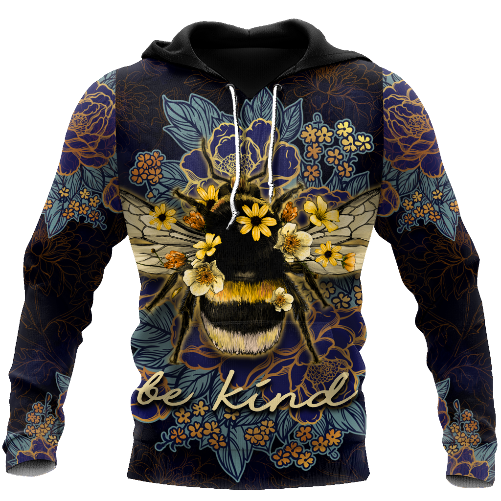 Beautiful Bee Art 3D All Over Printed Shirts For Men And Women Pi270506