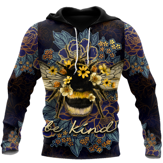 Beautiful Bee Art 3D All Over Printed Shirts For Men And Women Pi270506