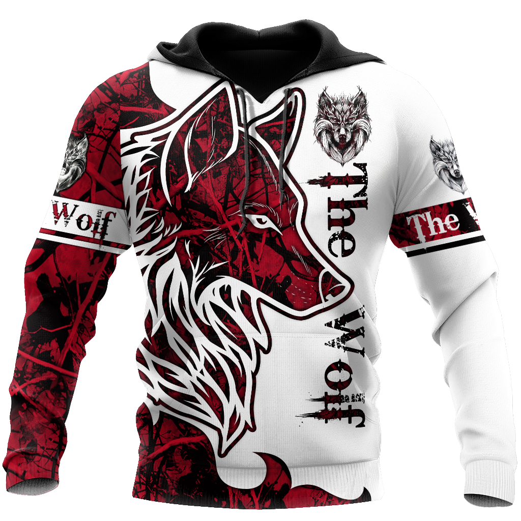 Wolf Tattoos Hoodie T Shirt For Men and Women Pi230401 - Amaze Style™-Apparel