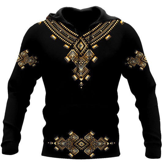 African Luxury Pattern Hoodie