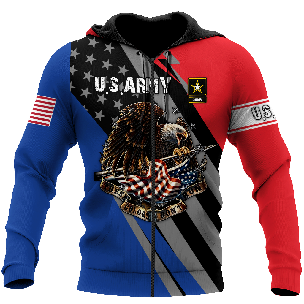 US Army 3D All Over Printed Shirts For Men and Women TA09142005S