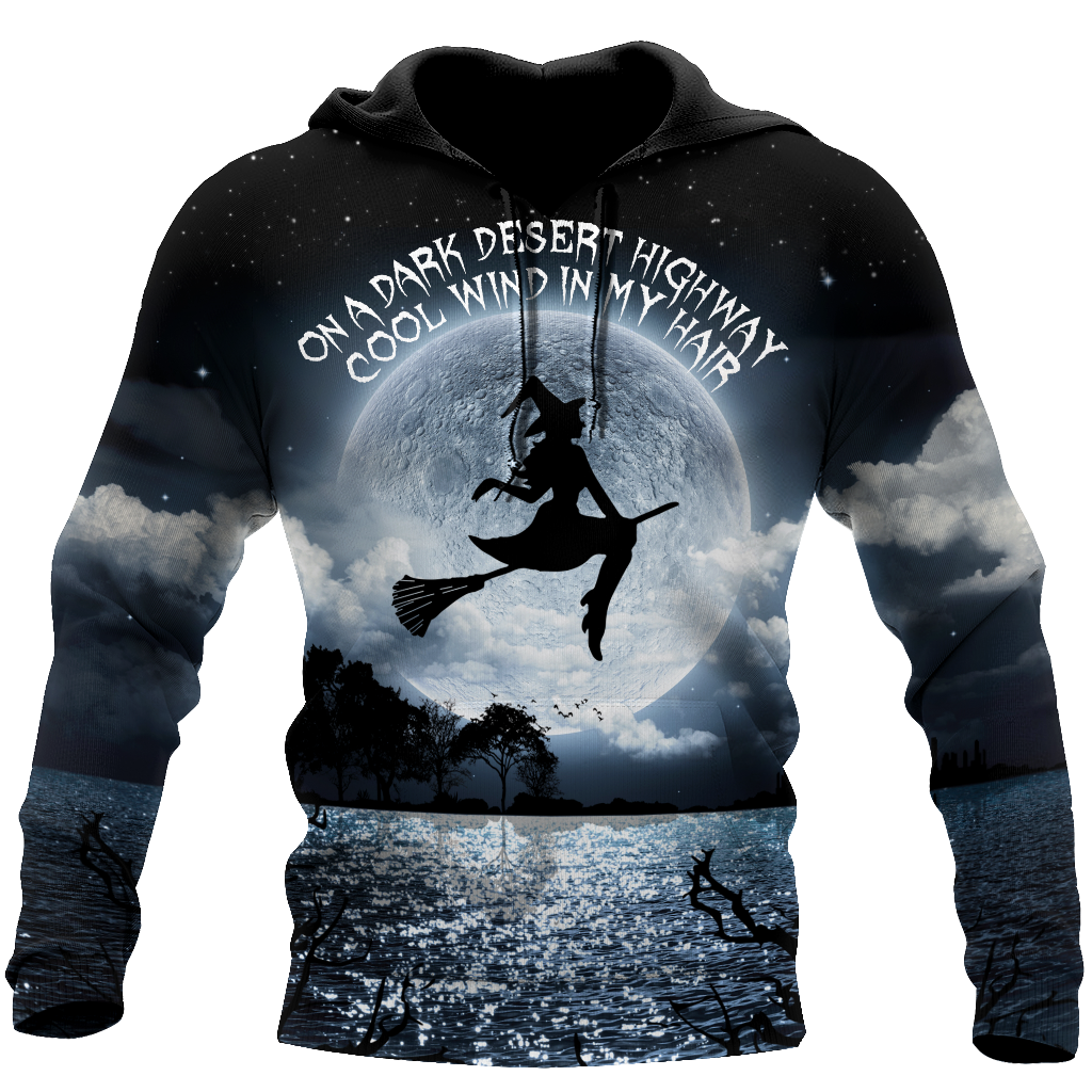 On A Dark Desert Highway Halloween 3D All Over Printed Shirts For Men and Women