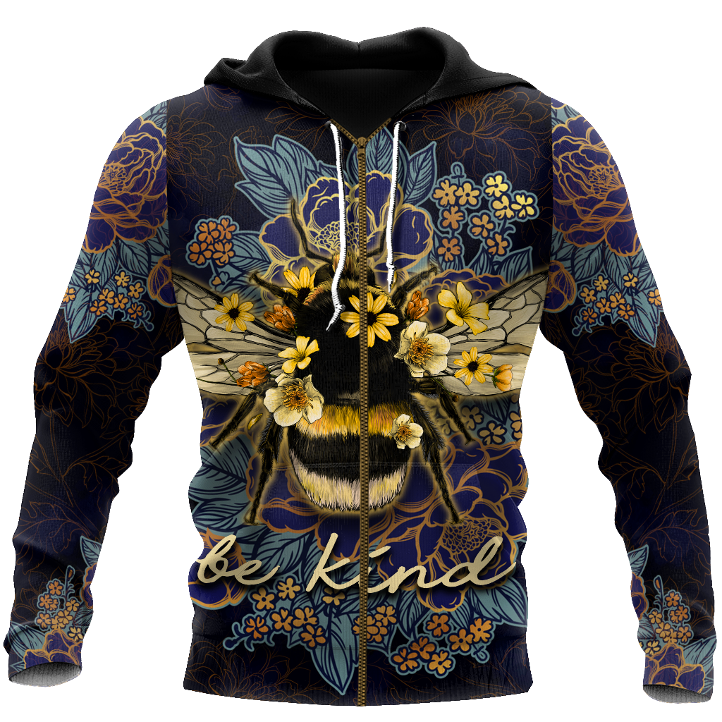 Beautiful Bee Art 3D All Over Printed Shirts For Men And Women Pi270506