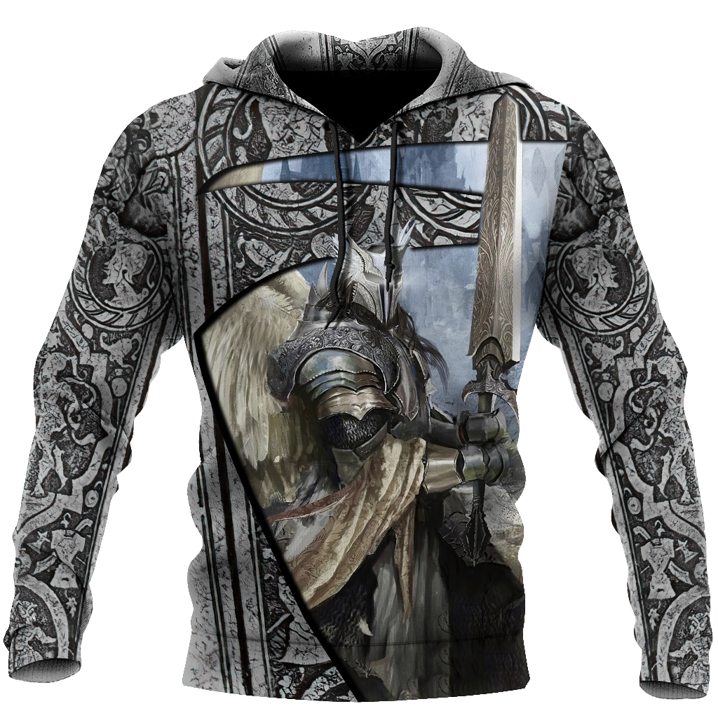 Stunning angel knight templar 3D all over printed for men and women HHT07092014