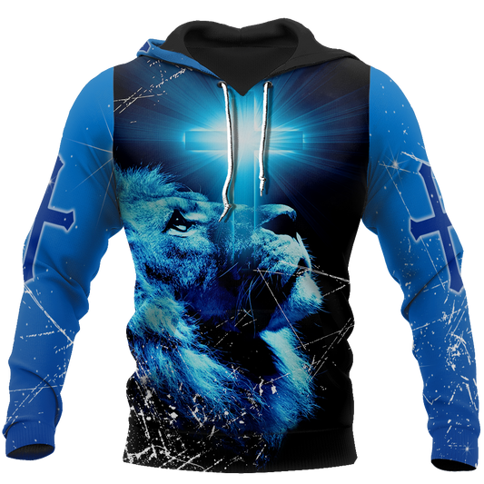 BE HOLD HE IS COMING THE LION OF THE TRIBE OF JUDAH JESUS CHRIST KING OF KINGS - Amaze Style™-Apparel