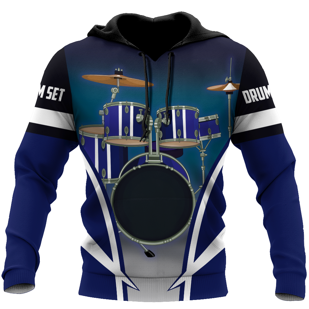 All Over Printed Never Underestimated An Old Man With A Drum Set HHT29082001-MEI