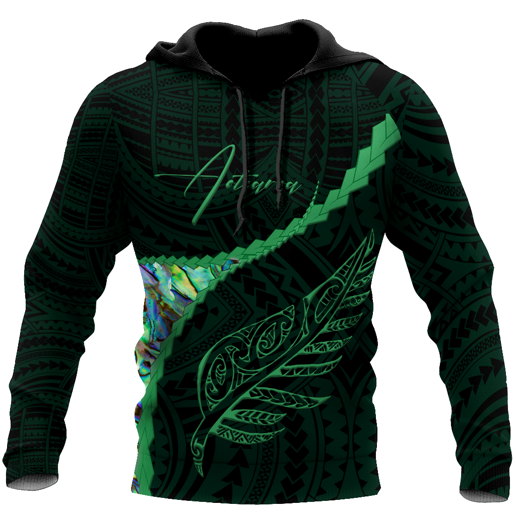 Aotearoa Tattoos New Zealand 3D Unisex Hoodie