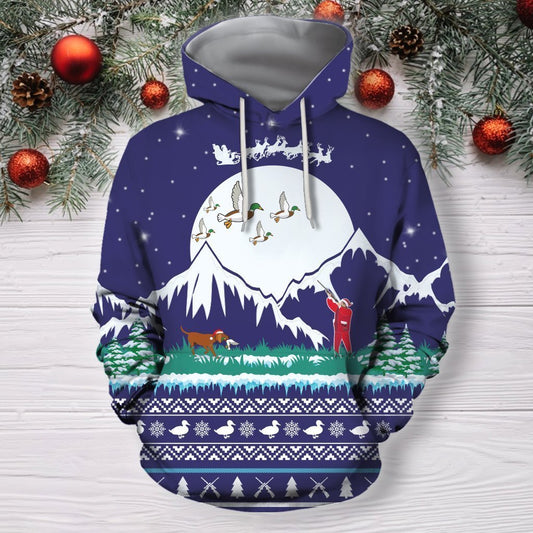 3D All Over Print Hunting Duck Hoodie - Amaze Style™-Apparel