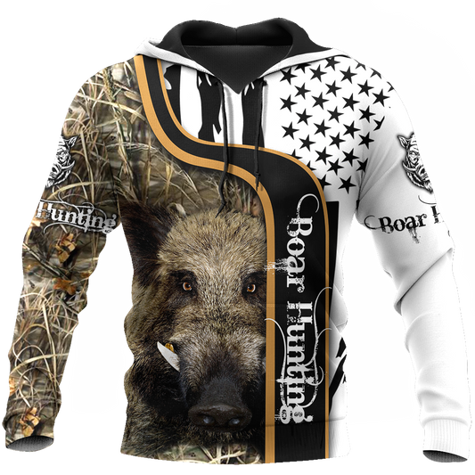 BOAR HUNTING CAMO 3D ALL OVER PRINTED SHIRTS FOR MEN AND WOMEN Pi041201 PL - Amaze Style™-Apparel
