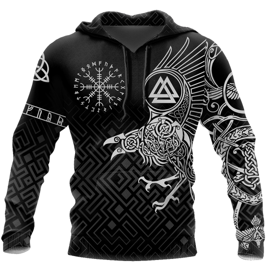 The Raven of Odin - Tattoo Style - Amaze Style™-Apparel