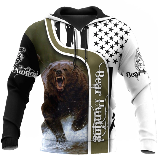BEAR HUNTING CAMO 3D ALL OVER PRINTED SHIRTS FOR MEN AND WOMEN Pi041202 PL - Amaze Style™-Apparel