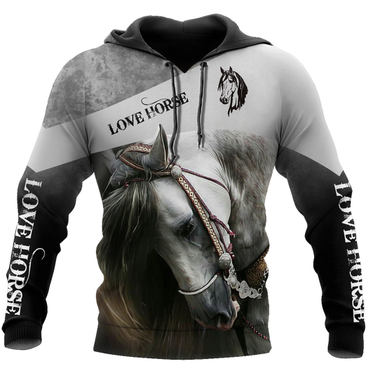 Beautiful Horse 3D All Over Printed shirt for Men and Women Pi070101 - Amaze Style™-Apparel