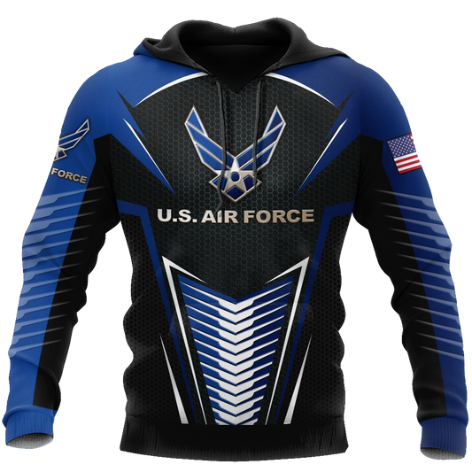 US AirForce skull 3d all over printed for man and women Pi270202 PL - Amaze Style™-Apparel