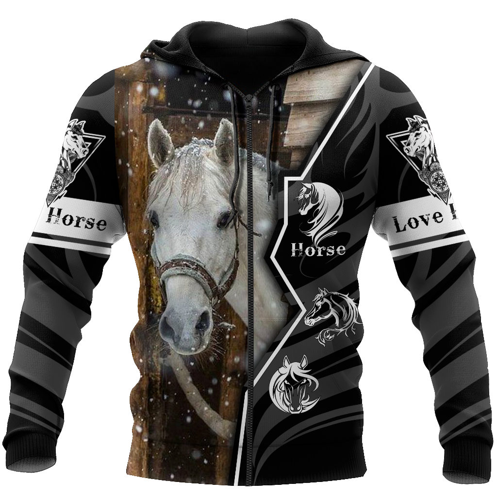 Beautiful Horse 3D All Over Printed shirt for Men and Women Pi040102 - Amaze Style™-Apparel