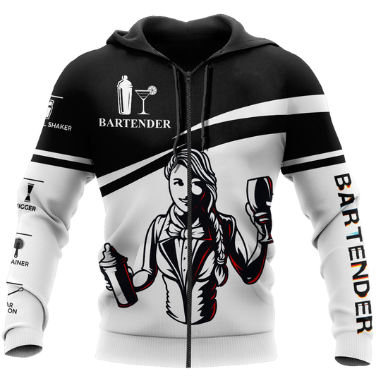 Bartender World 3D All Over Printed Differences Between Types Of World Shirts and Shorts Pi130102G PL - Amaze Style™-Apparel