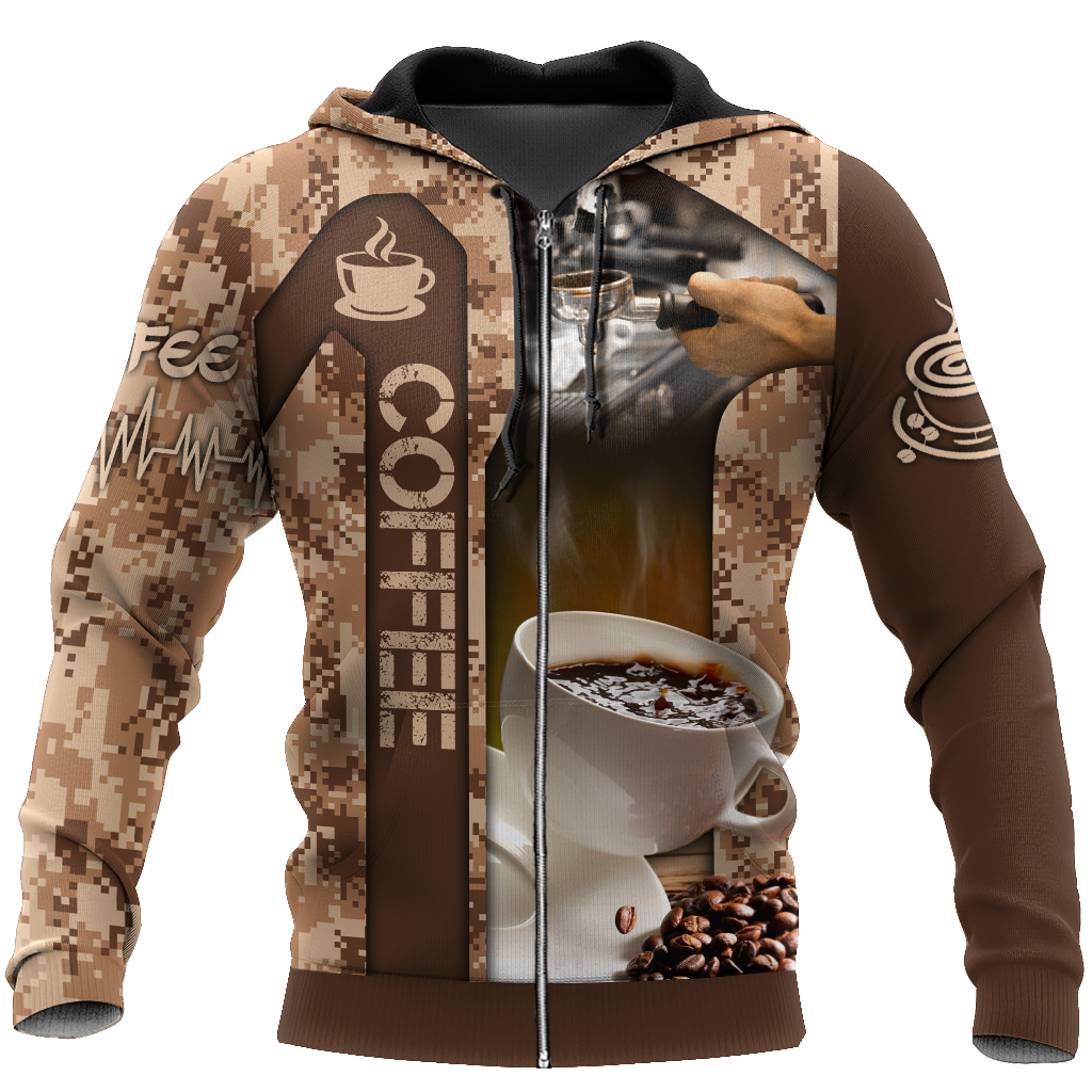 Barista 3D All Over Printed Differences Between Types Of World Coffee Shirts and Shorts Pi221203 PL - Amaze Style™-Apparel